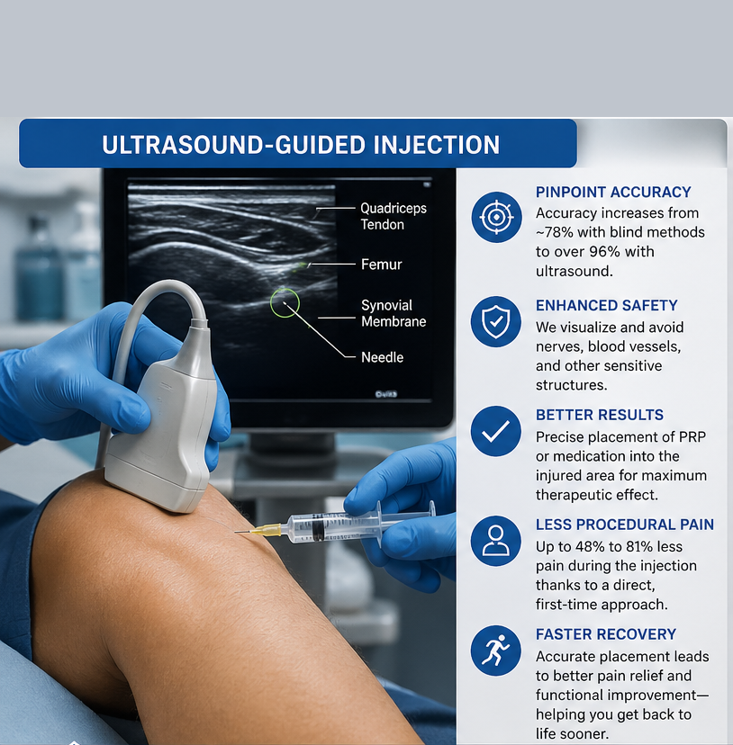 Ultrasound-Guided vs. Blind Joint Injections | Fort Lauderdale